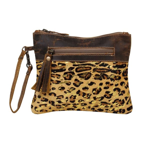 Myra Bag Handbags - NWT Myra Leopard Print Pouch